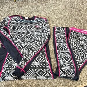 NWOT Kari Traa base layer pant & shirt set size XL